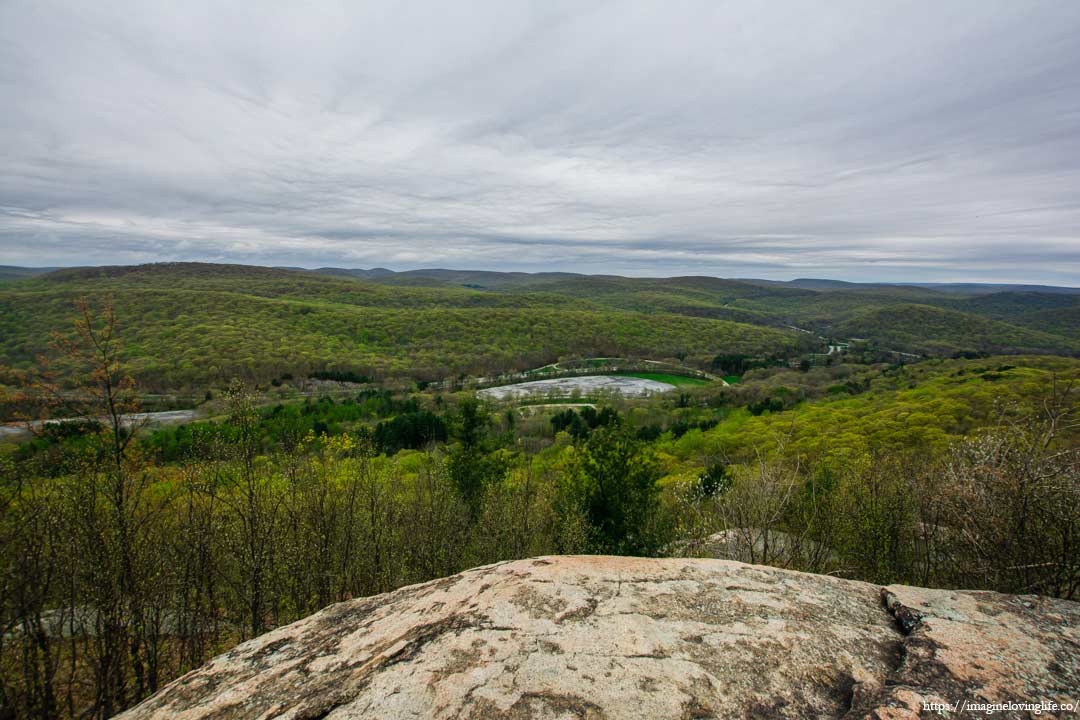 blue trail view